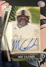 2022 SAGE High Series - Autographs Mike Caliendo #A-MC2 Black (AU, RC)
