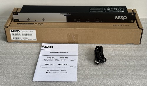 NOWY Nexo DTD I-N Cyfrowy kontroler TD Instalacja Dante dla P+, PS R2, L, LS, ID