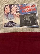 MIROSLAVA , LUIS AGUILAR, , ORIGINAL  MEXICAN LOBBY CARD,  FILM SUENOS DE GLORIA