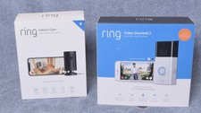 Ring Video Doorbell 2nd Gen HD 1080P and Ring Indoor Cam