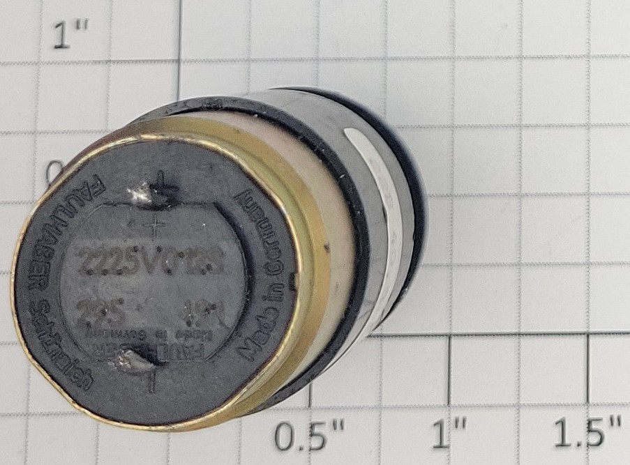 Faulhaber 2230V009SL 3 Volt DC Micromotor Geared Can Motor without Wires