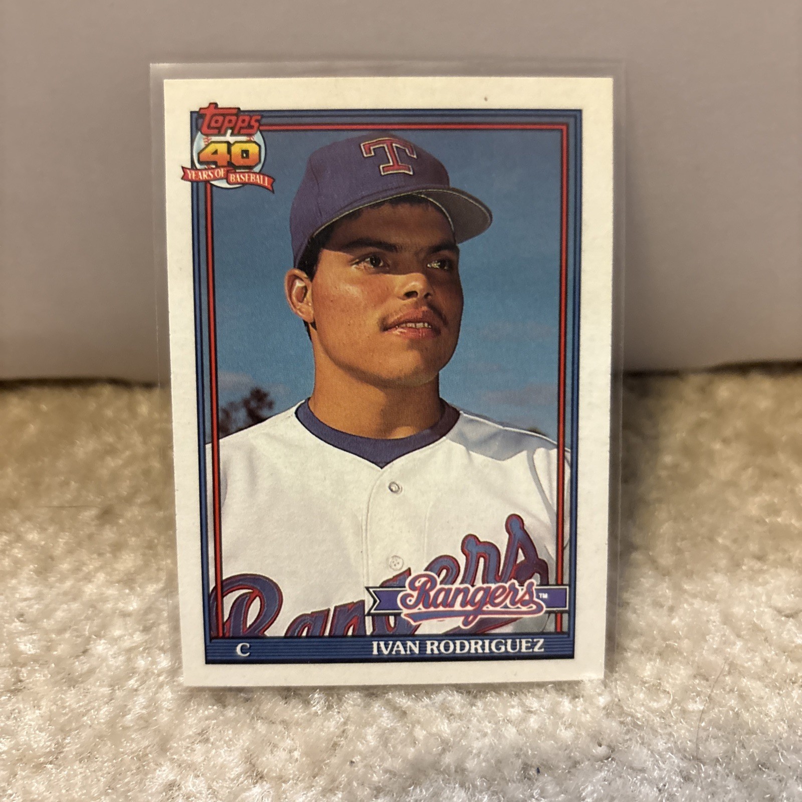 1991 Topps Traded - Ivan Rodriguez #101T (RC)
