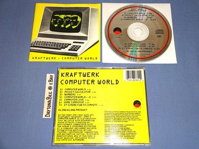 Kraftwerk Computer World 1981 Pocket Calculator Love Numbers Home It's More Fun