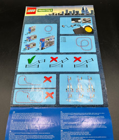 LEGO 4511 World City High Speed Train Building Instructions ONLY - 2003