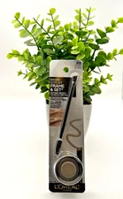 L’Oreal Brow Stylist Frame & Set Cream Pomade – 212 Blonde – 0.08 oz – New / Sea