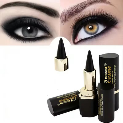 Creamy Waterproof Gel Eyeliner   Long Lasting Precision Eye Makeup