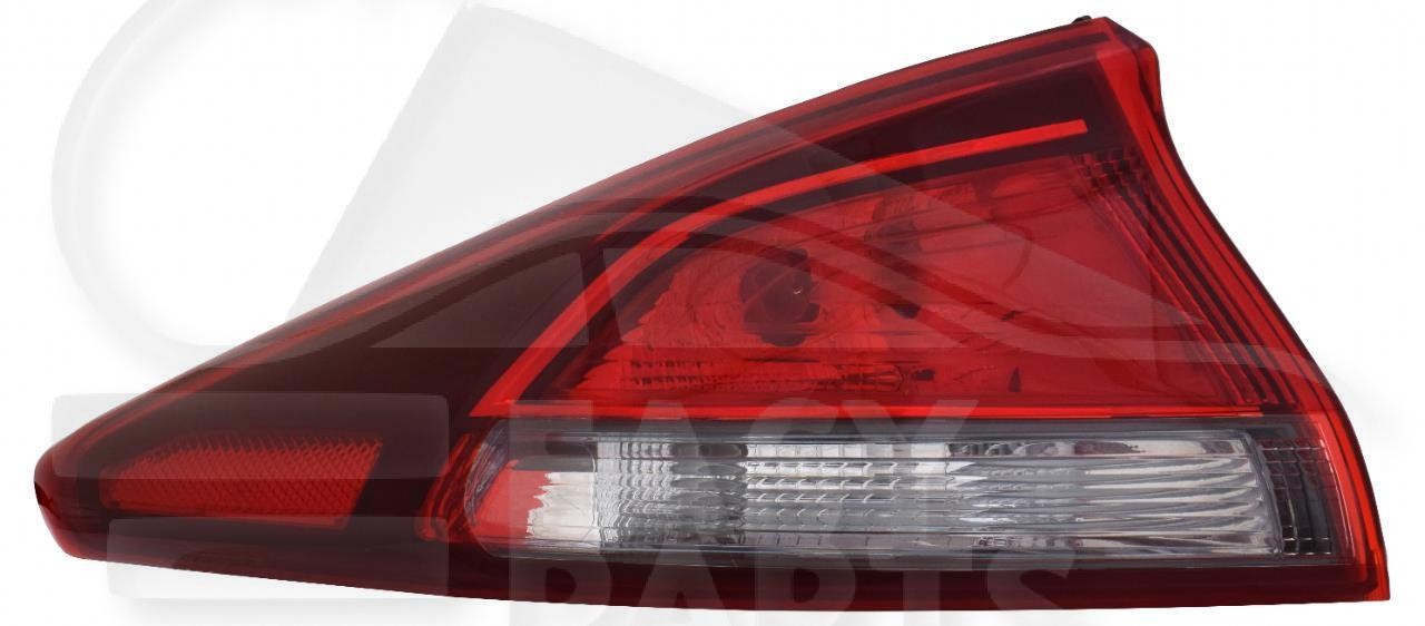 Feu arrière-gauche extérieur optique aile gauche Hyundai Ioniq Hybrid 2016-2020