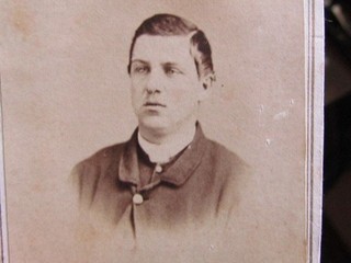 Carlisle Pennsylvania Civil War soldier with tax stamp cdv photograph