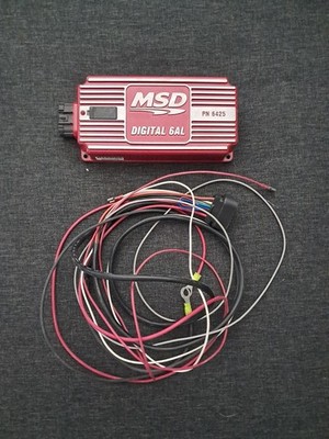 MSD Ignition 6425 Digital 6AL Ignition Control W Rev Control New. NO BOX