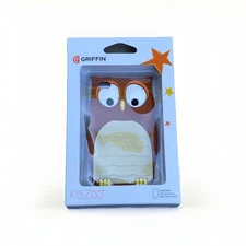Apple iPod Touch 4th Generation Griffin Kazoo Owl Soft Protective Case Brown NIB