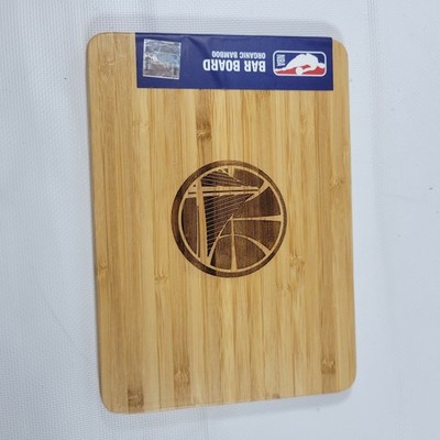 NEW GOLDEN STATE WARRIORS ORGANIC BAMBOO BAR CUTTING BOARD LEGACY PICNIC TIME