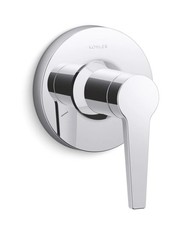 Kohler K-T97091-4-CP Pitch Master Shower Transfer Valve Trim Polished Chrome
