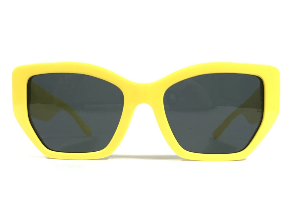 Tory Burch Sunglasses TY7187U 1943/87 Yellow Cat Eye Frames w/ Dark Blue Lenses - Image 3 of 4