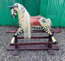 Antique Collinson/Lines Rocking Horse, C1920/30 Requires Some Restoration/Repair