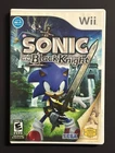 Sonic and the Black Knight Nintendo Wii Game Complete CIB Manual Sega 2009