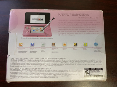 Nintendo 3DS Princess Peach Pink Handheld System | eBay