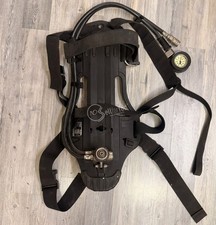 Autorespiratore apparato di respirazione SCBA Drager PA 90 imbracatura manometro