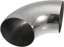 1Pcs OD 4.5 Inch 90 Degree 1.5Mm Thickness Mandrel Bend Elbow SS304