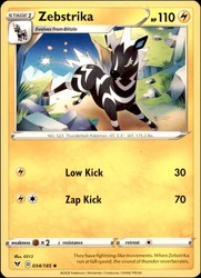 Zebstrika 054/185 Uncommon - Vivid Voltage - Pokemon TCG