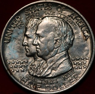 1921 Alabama Silver Commemorative Half Dollar