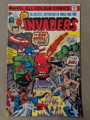 The Invaders #5, 1976, Marvel Comics. Origin of the Liberty Legion