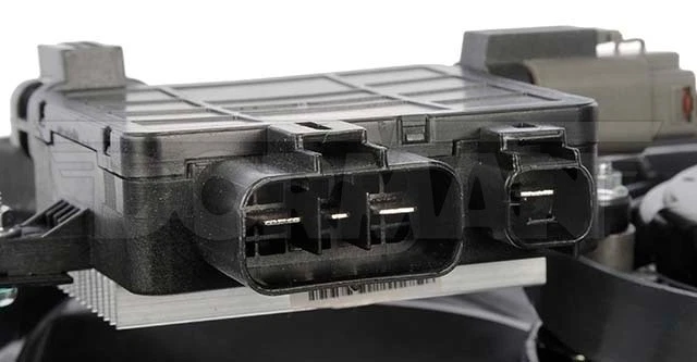 Conjunto de ventilador de radiador Dorman 620-482 com controlador compatível com Kia Amanti 25380-3F500 - Imagem 2 de 4