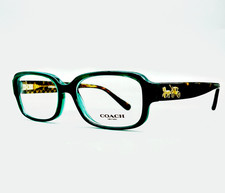 Coach HC 6105 / 5451 Eyeglasses Teal/Dark Tort 51-15-140mm ORIGINAL NO CASE