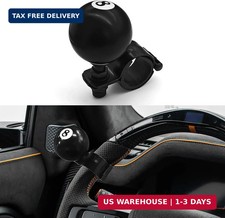 8 Ball Steering Wheel Knob Spinner Suicide Knob Heavy Car Turning Suicide Spin 8 Ball Steering Wheel Knob Spinner Suicide Knob Heavy Car Turning Suicide Spin