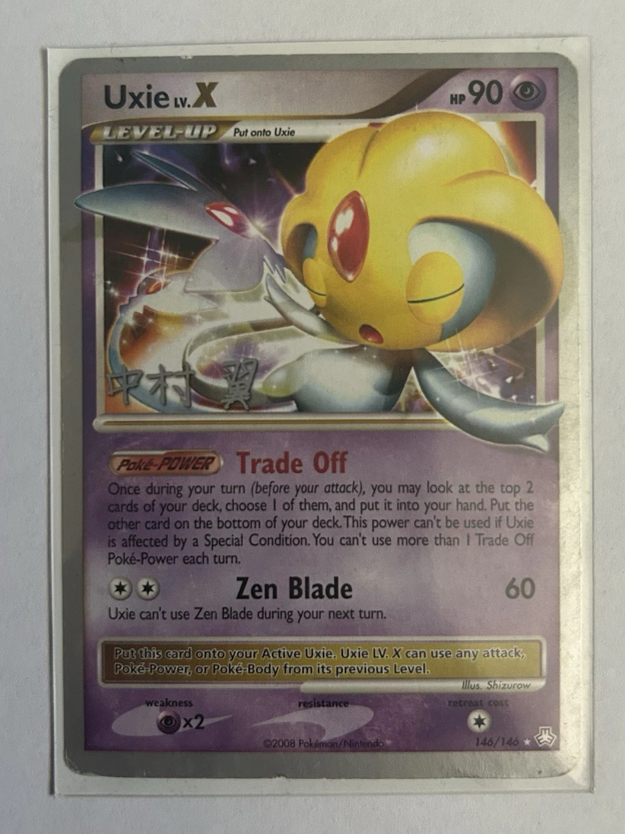 Uxie LV.X Pokémon TCG Cards for sale