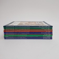 Lot Of 9 Intelligencer: Journal  Of U.S. Intelligence Studies 2006-2011
