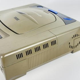 Sega Saturn Gray HST-3200 Console Japanese JUNK Power On No Spin No Read