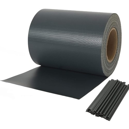 Sichtschutzfolie 19cm x 35m Anthrazit für Gartenzaun inkl. Clips Sichtschutzfolie 19cm x 35m Anthrazit für Gartenzaun inkl. Clips