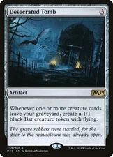 Desecrated Tomb Regular - Core Set 2019 MTG-NM