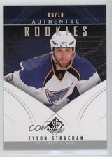 2009-10 SP Game Used Edition Authentic Rookies Spectrum 9/10 Tyson Strachan 0c3