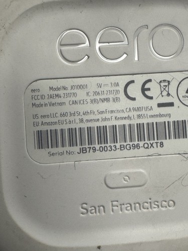 eero mesh (3a generazione) router/extender Wi-Fi - confezione da 3 - Foto 5 di 5