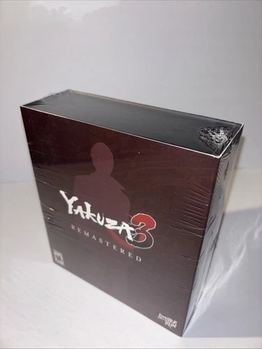 BRAND NEW YAKUZA 3 REMASTERED CLASSIC COLLECTOR’S EDITION LIMITED RUN GAMES XBOX