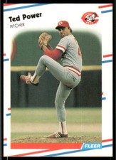 1988 Fleer #245 Ted Power