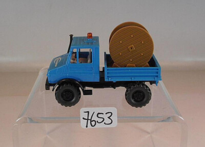Wiking 1/87 Nr. WeMo Mercedes Benz Unimog U 1700 Pritsche Schleswag #7653