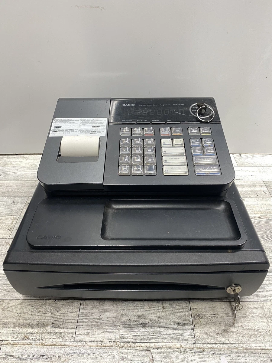 Casio pcr t280 cash register new arrivals