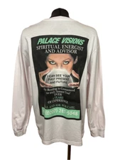 palace long sleeve streetwear visions shirt jornal printed casual sb xxl man's