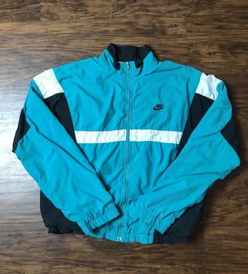 turquoise nike jacket