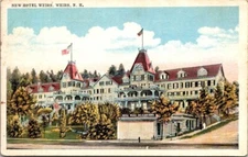 Postcard New Hotel Weirs Weirs New Hampshire NH 