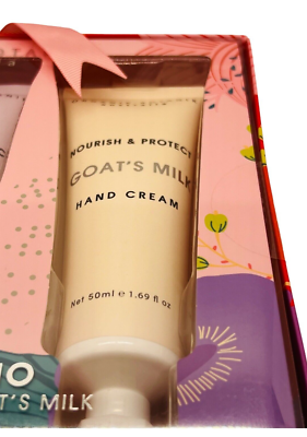 3 pc Hand Cream Gift Set Lavender,Rose Water,Goat Milk Organik