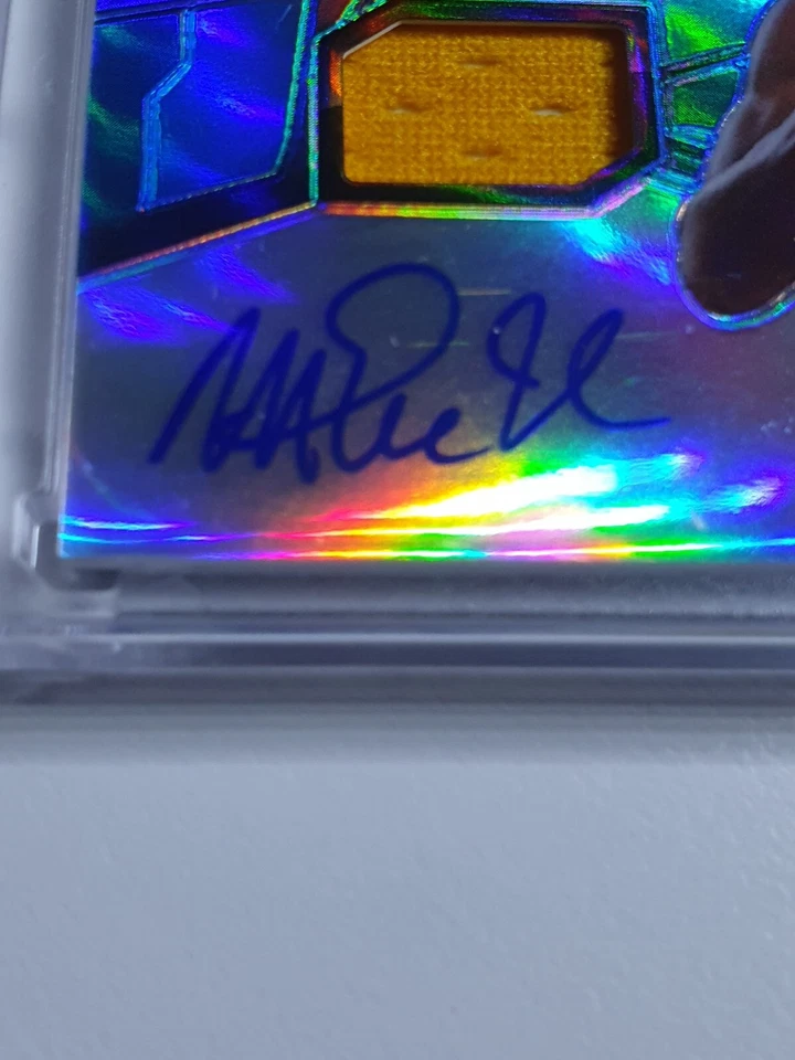 Camiseta deportiva Spectra Magic Johnson 2013 #parche azul automático/25 usada en juegos y autógrafo Foto 3 de 4