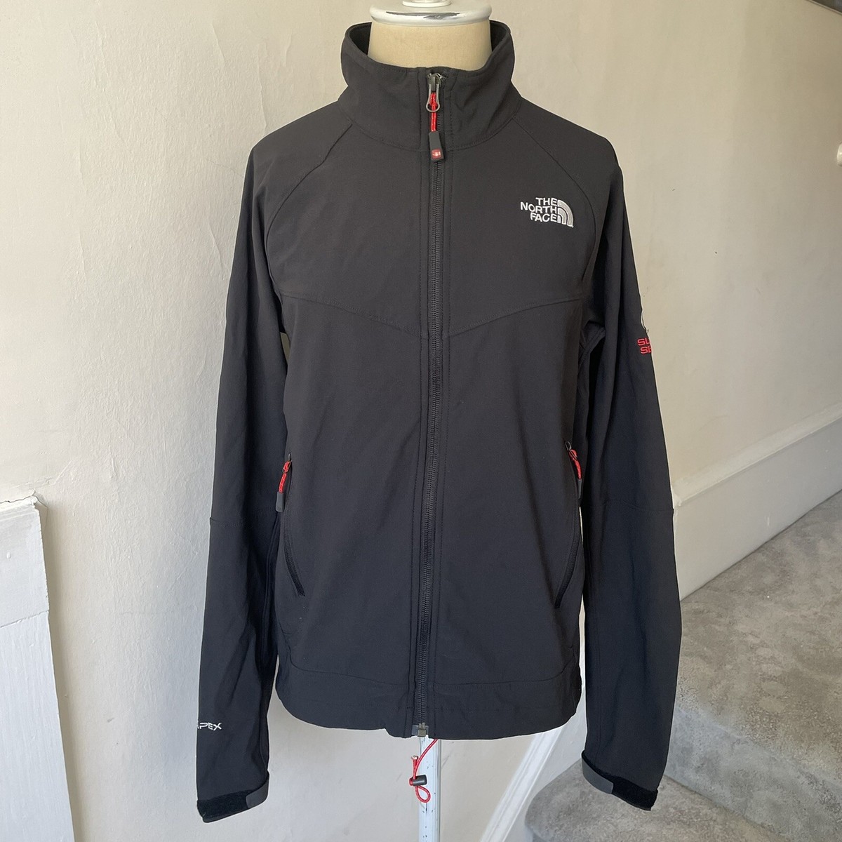 The North Face Womens Black Summit Series TNF APEX Full Zip The North Face Womens Black Summit Series TNF APEX Full Zip