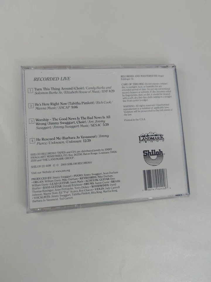 Jimmy Swaggart SonLife Radio - Jubilee CD 2000 Shiloh  Foto 2 de 3