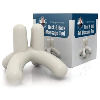Dr. Berg Body, Neck & Back Self-Massage Tool - Comes with an Instructions Manual