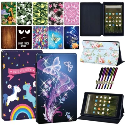 Leather Stand Cover Case For Amazon Fire HD 10 13th Gen/Max 11 13th Gen Tablet