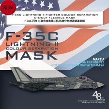 1/48 F-35C Lightning II Fighter Color Separation Mask for Tamiya 61127 Model Kit