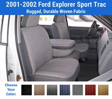 Duramax Tweed Seat Covers for 2001-2002 Ford Explorer Sport Trac